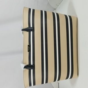 Kate Spade Margareta Short Street Ottoman Stripe NWT